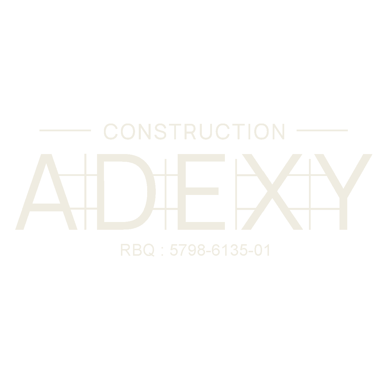 Construction Adexy · RBQ 5798-6135-01